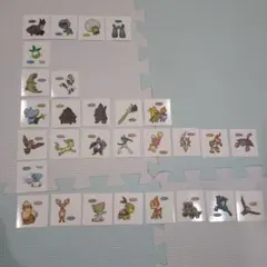 【ポケモン】デコキャラシール　第181弾〜第190弾　セット