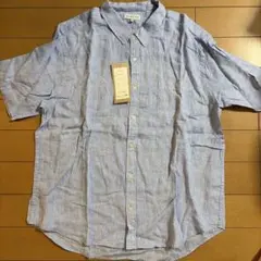 CLOSSHI 半袖シャツ 5L 水色 メンズ