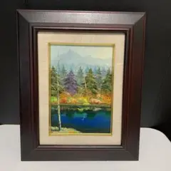 ③桜木稔 油彩画❤️摩周湖 直筆サイン入 自身直接購入品 ③桜木稔 油彩画❤️摩周湖 直筆サイン入 自身直接購入品 - メルカリ