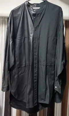 MAISON SPECIAL LEGGINO レザー　 ブラックシャツのサムネイル