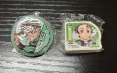 くら寿司 びっくらポン 竈門炭治郎　缶バッジ 消しゴム　鬼滅の刃