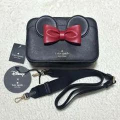美品✨ケイトスペード×ディズニーコラボ✨ミニースマホショルダー 
