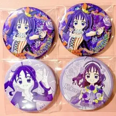 キミとアイドルプリキュア 缶バッジ キュアキュンキュン 紫雨こころ