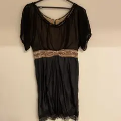 【GRACE CONTINENTAL】ウエストビジューワンピース　36サイズ