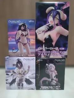 OVERLORD フィギュアセット アルベド・シャルティア4体セット