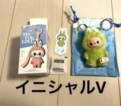 ラブブ＊イニシャル＊V＊POPMART＊PIN FOR LOVE