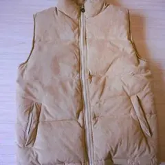 ダウンベスト☆ベージュ