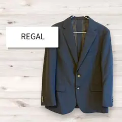 REGAL 春夏 テーラードジャケット ネイビーBE5 L〜XL相当