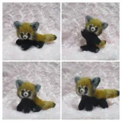 ハンドメイド* ぬいぐるみ*レッサーパンダ - メルカリ