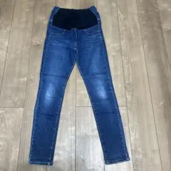 スキニーデニムパンツ マタニティ用　ユニクロ　Lサイズ