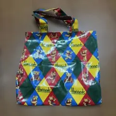 Harrods ハロッズ くま ベア　トートバック ビニールトート