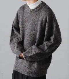 epnok カラーネップルーズニット