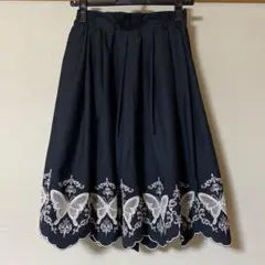 バタフライ刺繍スカートのサムネイル