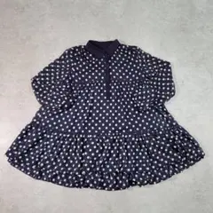 【美品】Apuweiser-riche アプワイザー ドット柄ワンピース S