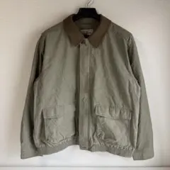 【RE】L.L.Bean A-2 フライトジャケット コットン カーキ XLのサムネイル