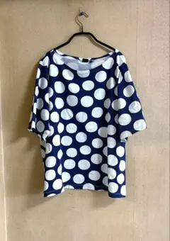 marimekko × UNIQLO ドット柄 半袖Tシャツ Lのサムネイル