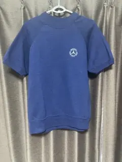 80s Bassett Walker 半袖 スウェット ネイビーのサムネイル