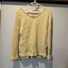 セシルマクビーニット Mサイズ 黄色