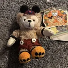 ダッフィー　ぬいぐるみバッジ　ハロウィン　2015　ディズニー　レア　新品