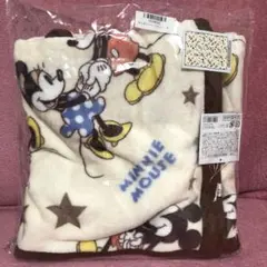 【新品】Disney ミッキー　ミニー　ハーフケット　ブランケット