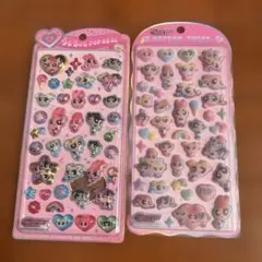 パワーパフガールズ うるちゅるシール　コットンパフィー
