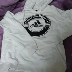 アディダス　プルオーバー フーディ パーカー　サイズＬ