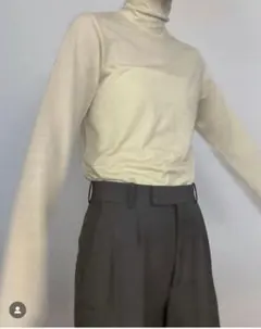 digne long sleeve turtle cream yellow
