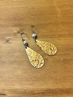 【売れなきゃ処分】ティアドロップピアス