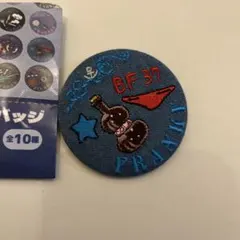 ワンピース デニム刺繍缶バッジ フランキー