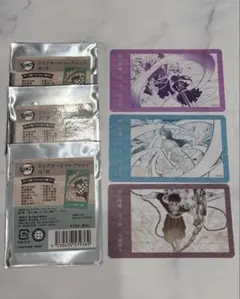 【鬼滅の刃】クリアカードコレクション 嘴平伊之助 栗花落カナヲ 悲鳴嶼行冥セット