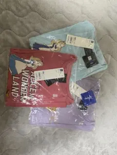GU ディズニー Tシャツ 3点セット