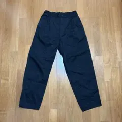GU メンズ ワイドパンツ ブラック Sサイズ