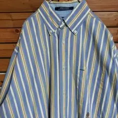 【ワンポイント刺繍】OLD　TOMMY HILFIGER　Mサイズ　古着上級者