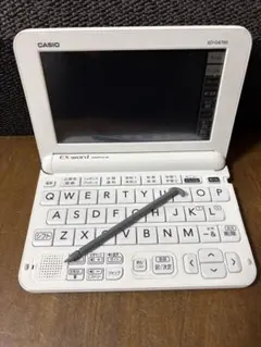 CASIO 電子辞書　EX-word DATAPLUS 10 XD-G4700 CASIO EX-word XD-G4700 DATAPLUS 10 電子辞書 ホワイト｜Yahoo!フリマ