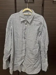 UNIQLO ストライプシャツ XL タグ付