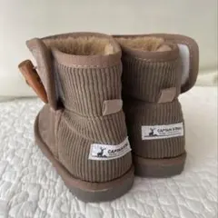 ⬛︎最終値下げ‼️CAPTAIN STAG キッズムートンブーツ20cm モカ