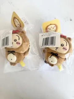 ちいかわ たぬきだもんくじ Ｃ賞 ぜったいたぬきなマスコット うさぎ 2つセット