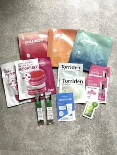 【新品】韓国コスメ スキンケア サンプル&現品セットのサムネイル
