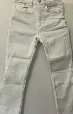 ZARA ホワイトデニムパンツ EUR34