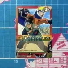 ナルト カードゲーム トレカ うずまきナルト＆日向ネジ CAN-3 未開封