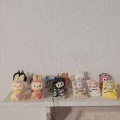 LABUBU フィギュアセット 多色