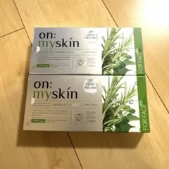 【新品未使用】on: myskin オーマイスキン ハーブピーリング 2セット