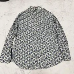 美品 ポールスミス 花柄 小花柄 長袖 シャツ イタリア製