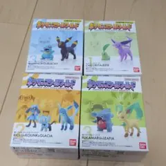 【新品】ポケモンスケールワールド エーフィ ブラッキー リーフィア　グレイシア