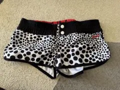 BILLABONG サーフパンツ　S 水玉模様　白黒