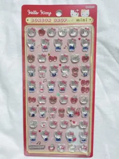 【正規品】ボンボンドロップシール ミニ ハローキティ レッド サンリオ 新品