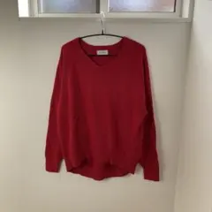 リブVネック セーター ニット Avail アベイル Lサイズ ・ 新品未使用