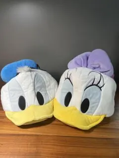 【匿名配送】東京ディズニーリゾート限定ドナルド＆デイジー ファンキャップ セット