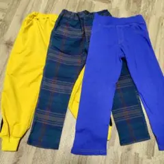 キッズ ロングパンツ 3枚セット　100 110のサムネイル
