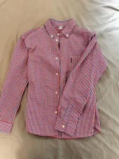 モンベル Kid's チェック柄 長袖シャツ 160